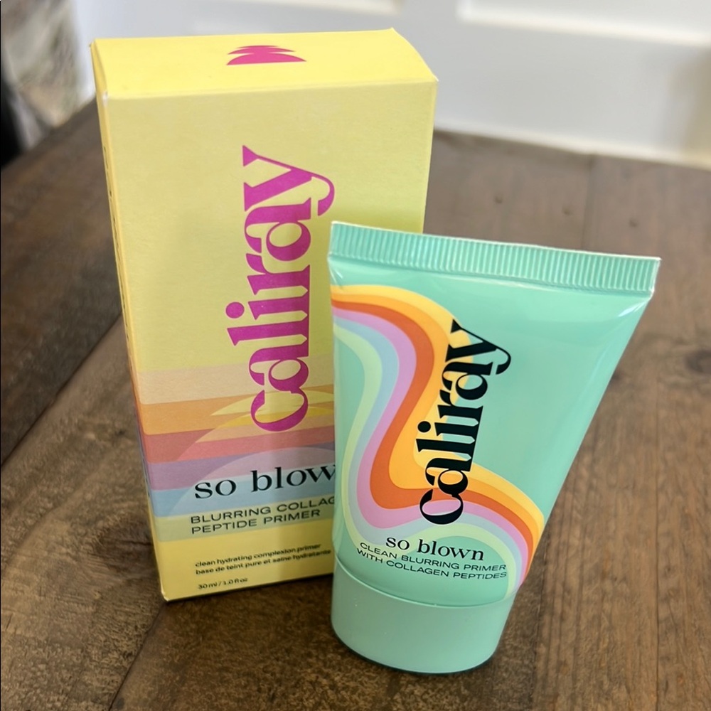 NWT CALIRAY So Blown Blurring Collagen Peptide Primer - 1 oz